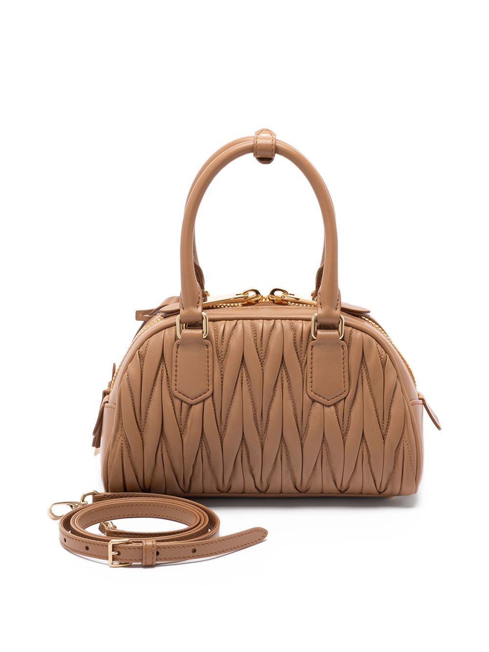 Arcadie matelassé nappa leather bag 5BB191AN88 V OLOF098L MIU MIU