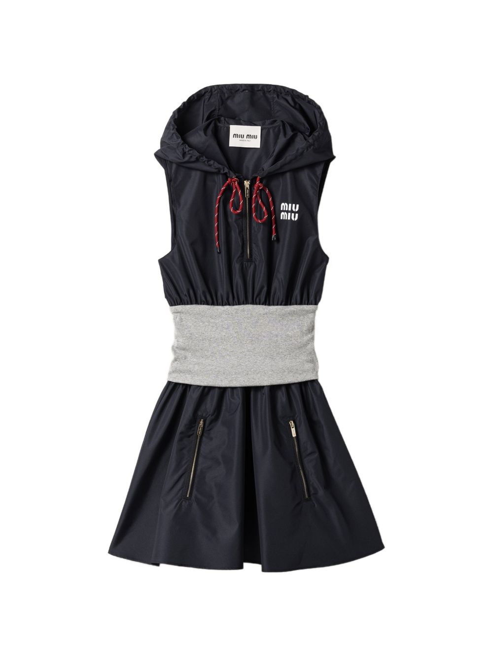 Technical fabric dress MF622319EC S-OOOF005R MIU MIU