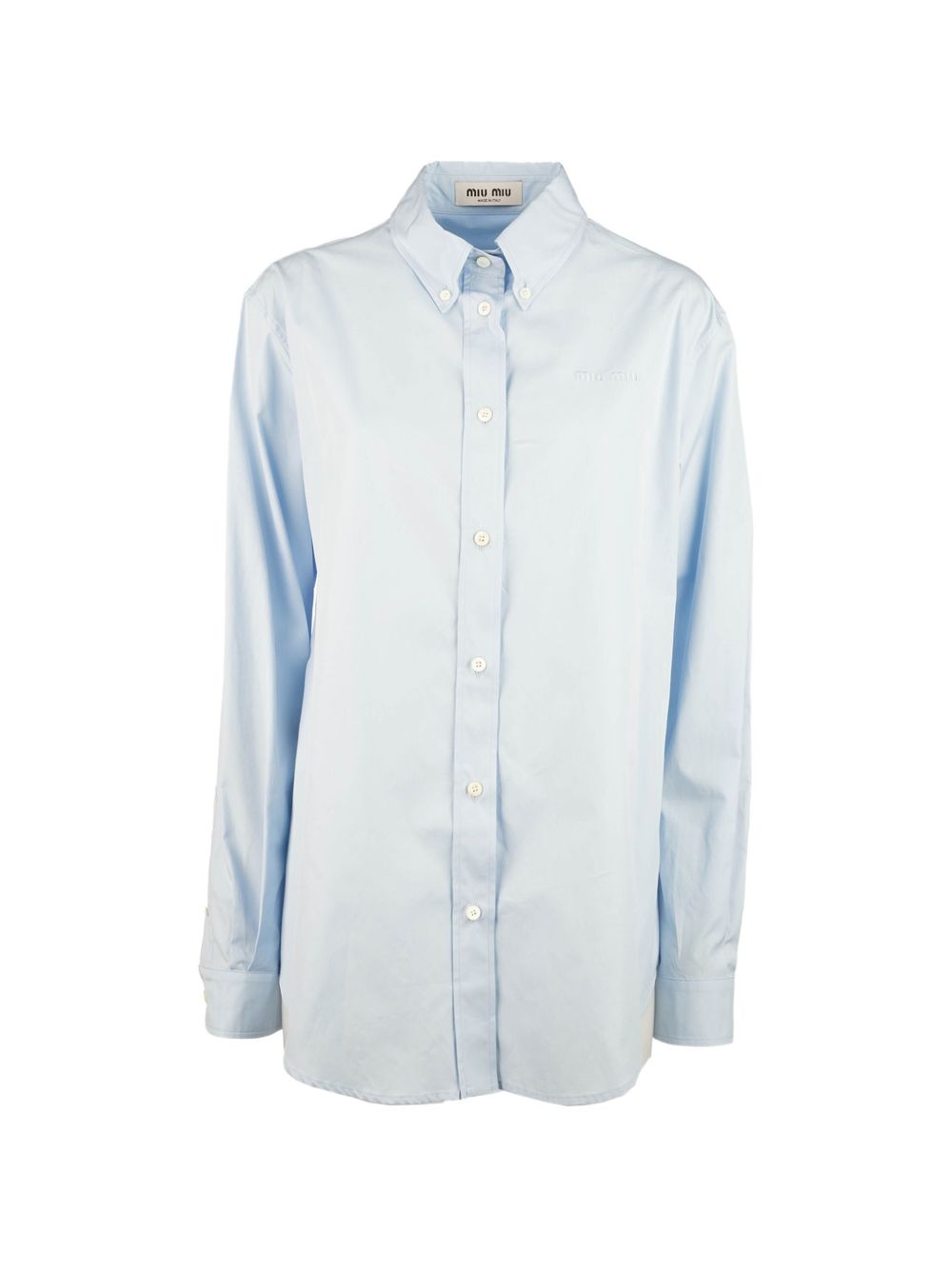 Poplin shirt MK169319SE S OOOF0013 MIU MIU