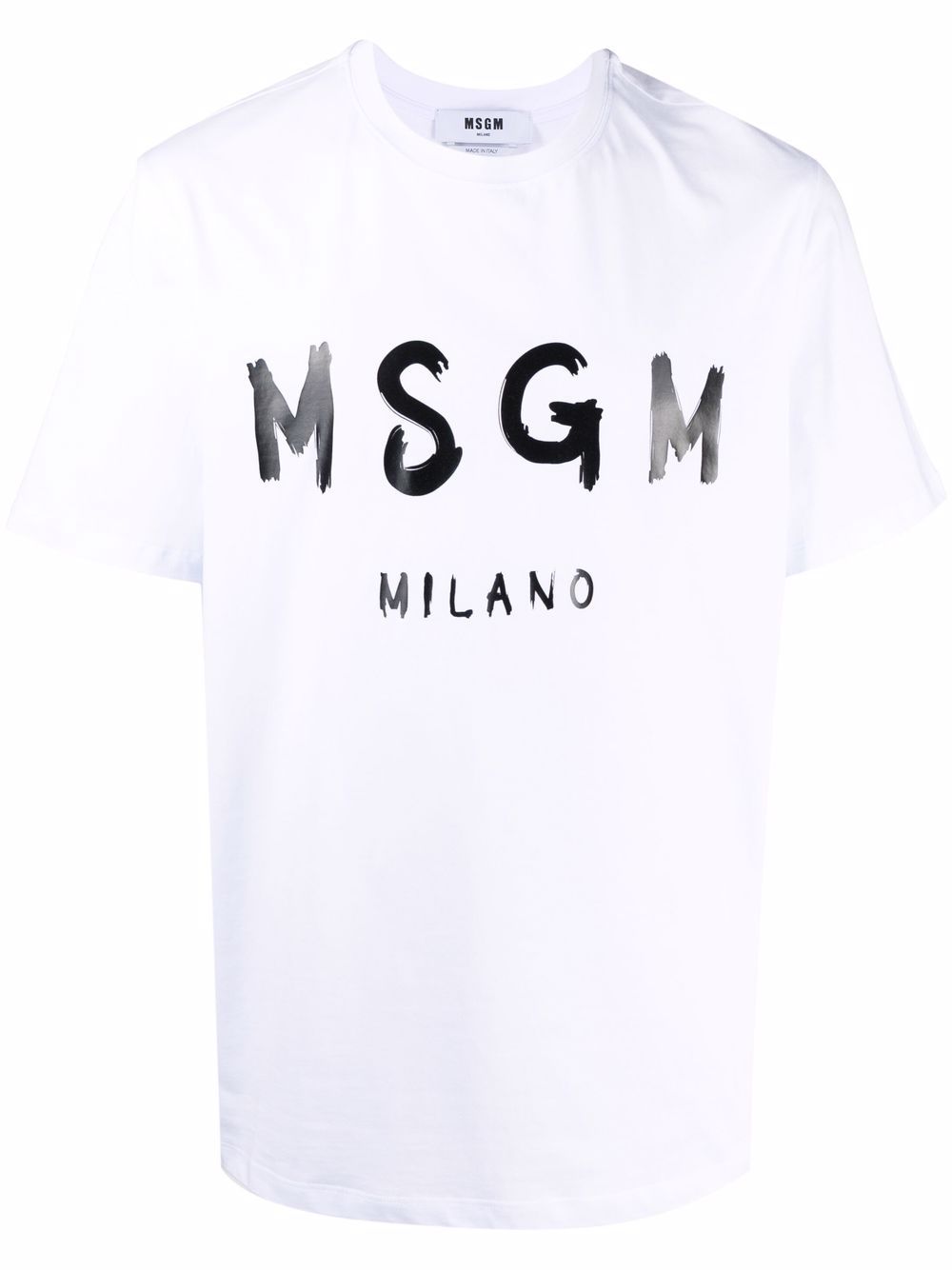 Graffiti logo-print T-shirt 2000MM510 20000201 MSGM