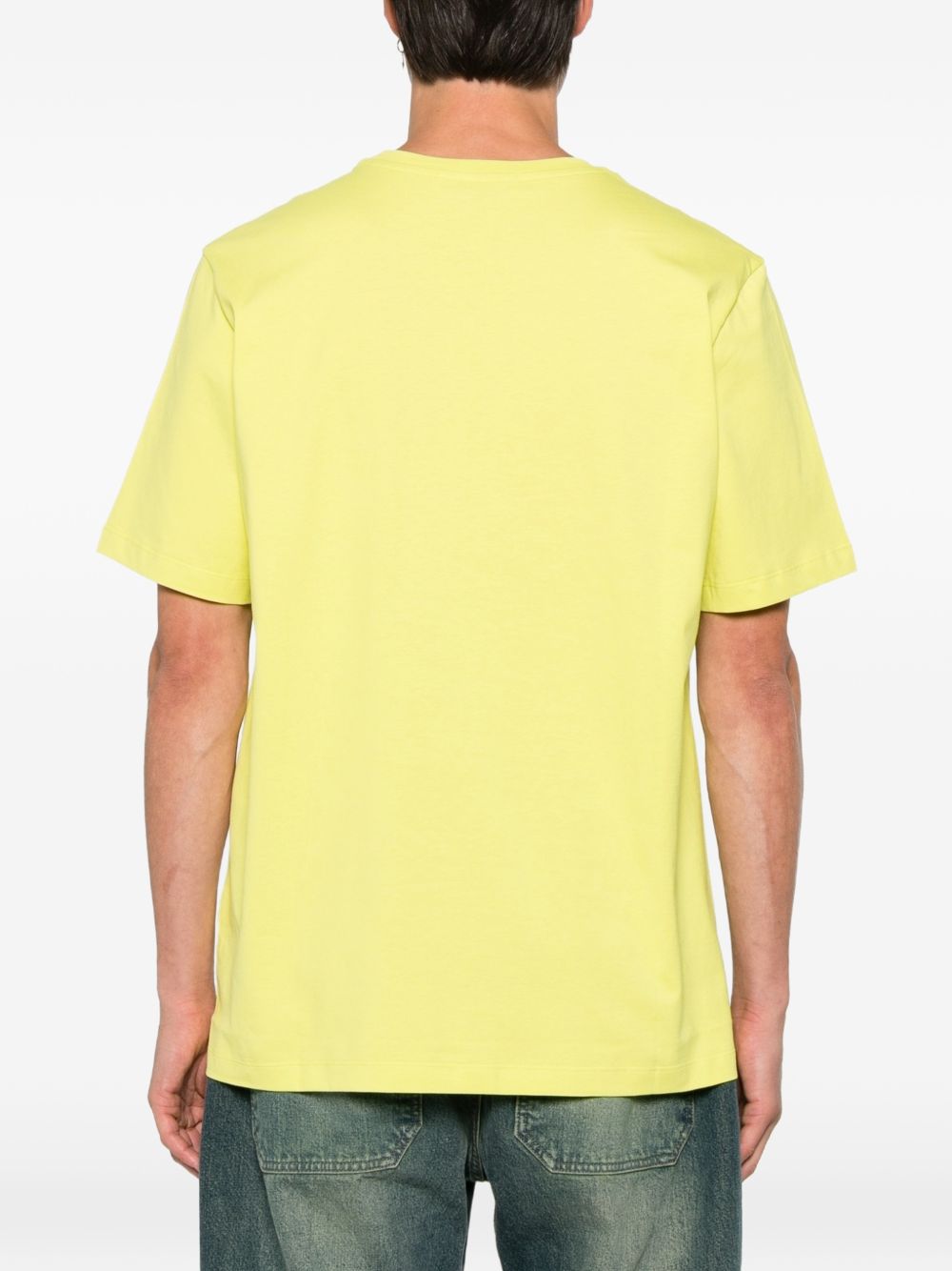 T-shirt with graphic box logo 4040MM520 26700232 MSGM