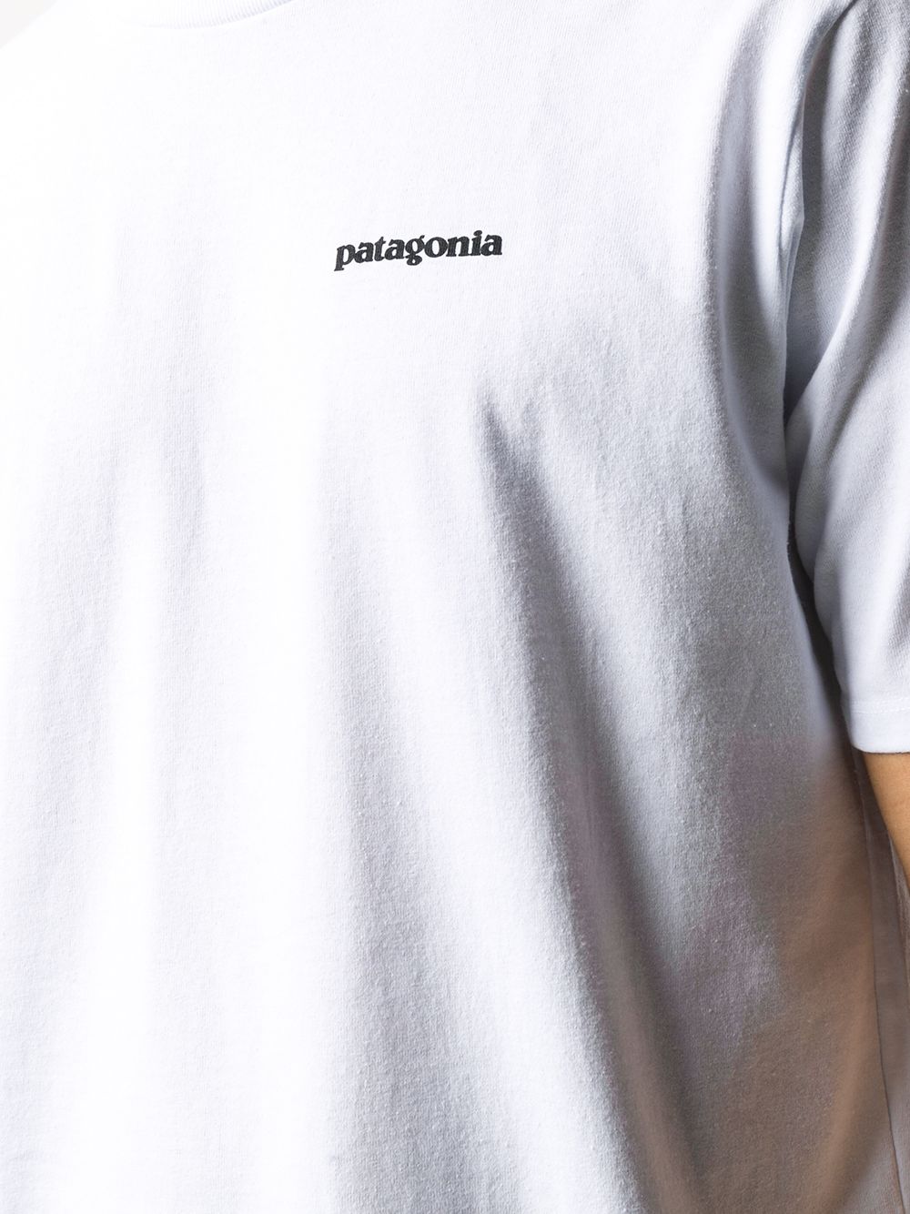 Big logo m t-shirt 38504 WHI PATAGONIA