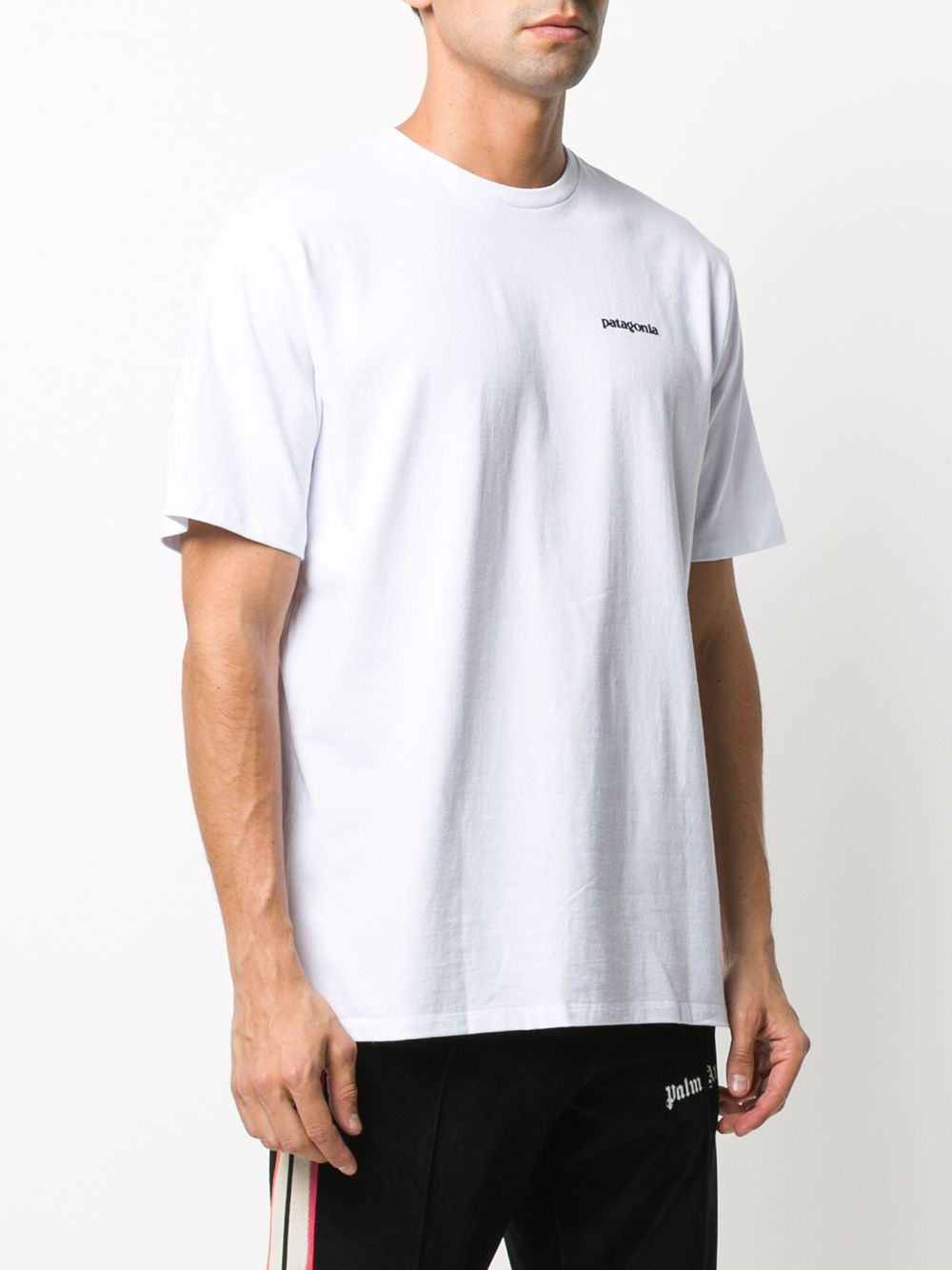 Big logo m t-shirt 38504 WHI PATAGONIA