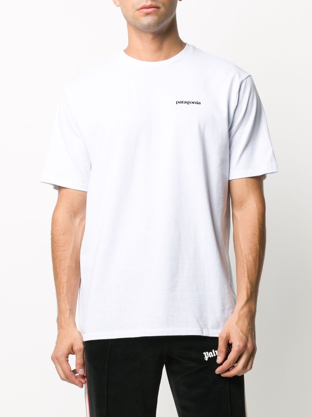 Big logo m t-shirt 38504 WHI PATAGONIA