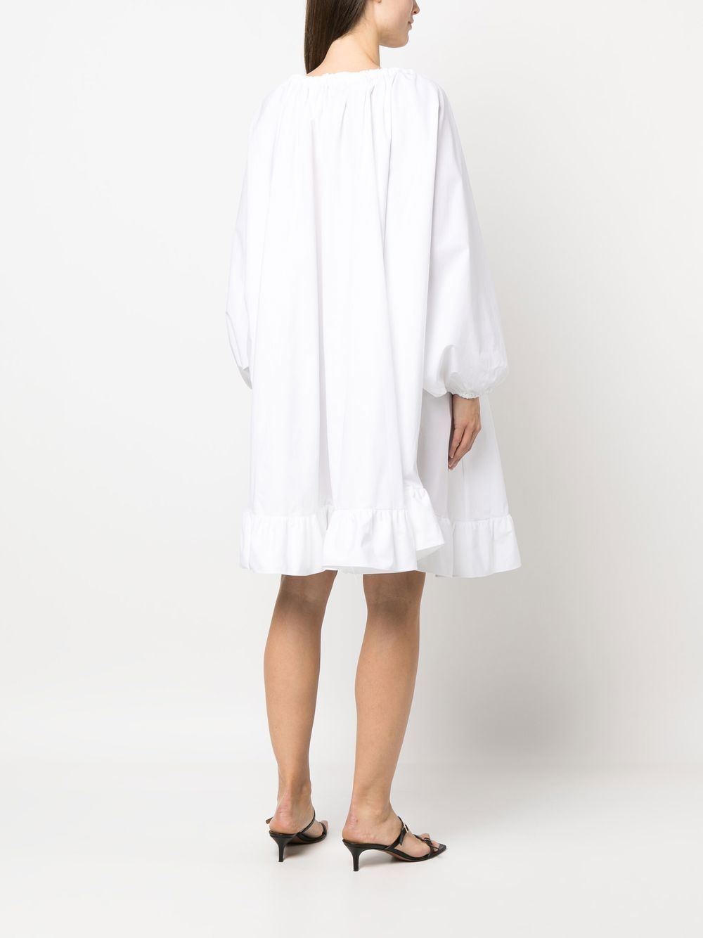 tie-neck peplum dress DR1080017 001W PATOU