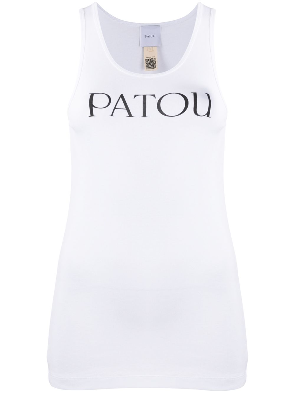 logo-print tank top JE0159994 001W PATOU