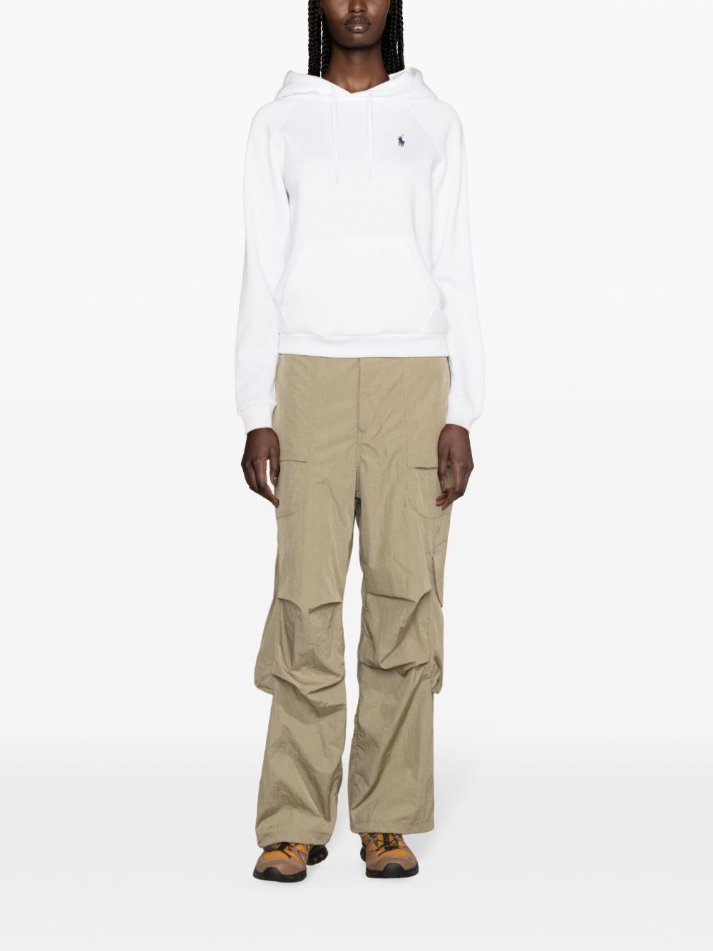 embroidered-logo jersey hoodie 211943007001 WHITE POLO RALPH LAUREN