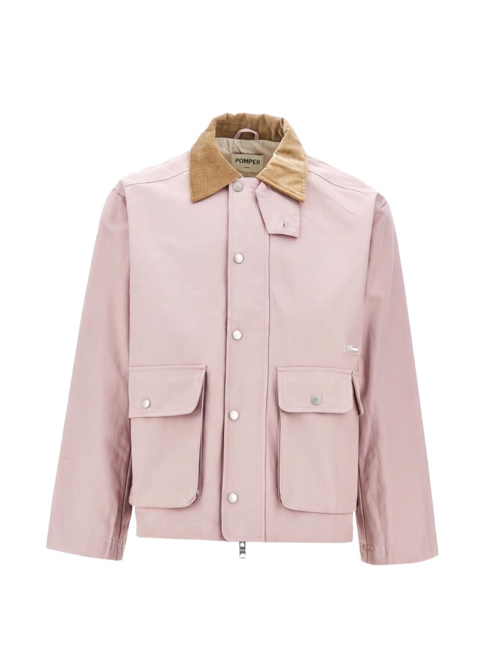 Corduroy-collar field jacket H20004020S2613007 POWDERPINK POMPEII