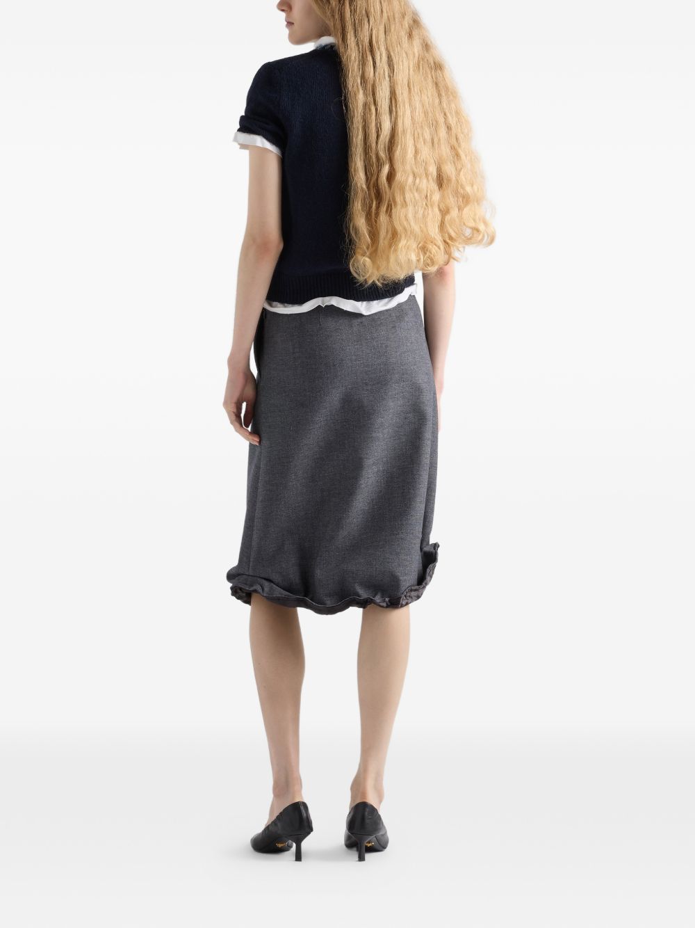 Wool and cashmere crew-neck sweater P24V2B18M6 S-OOOF0008 PRADA