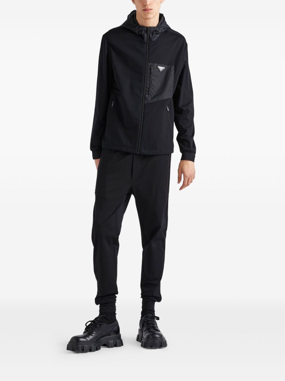 Hooded jacket UJL79A152Z SWMOF0002 PRADA