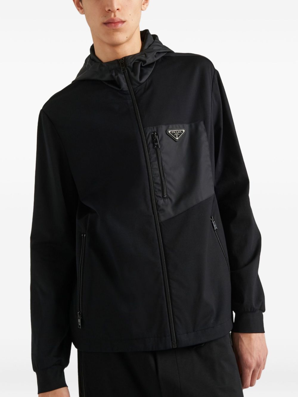 Hooded jacket UJL79A152Z SWMOF0002 PRADA