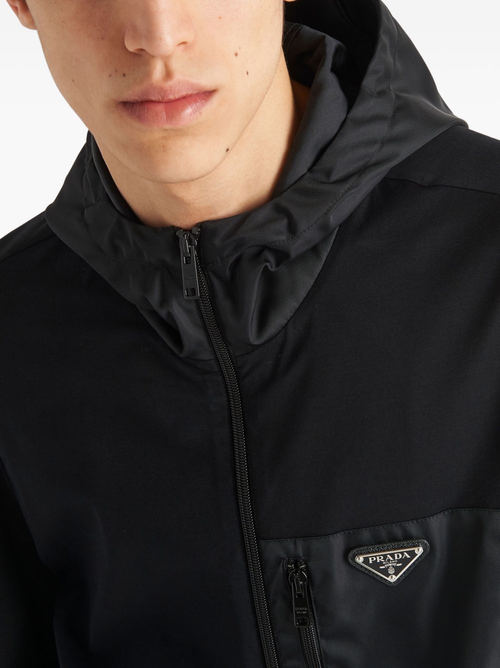 Hooded jacket UJL79A152Z SWMOF0002 PRADA