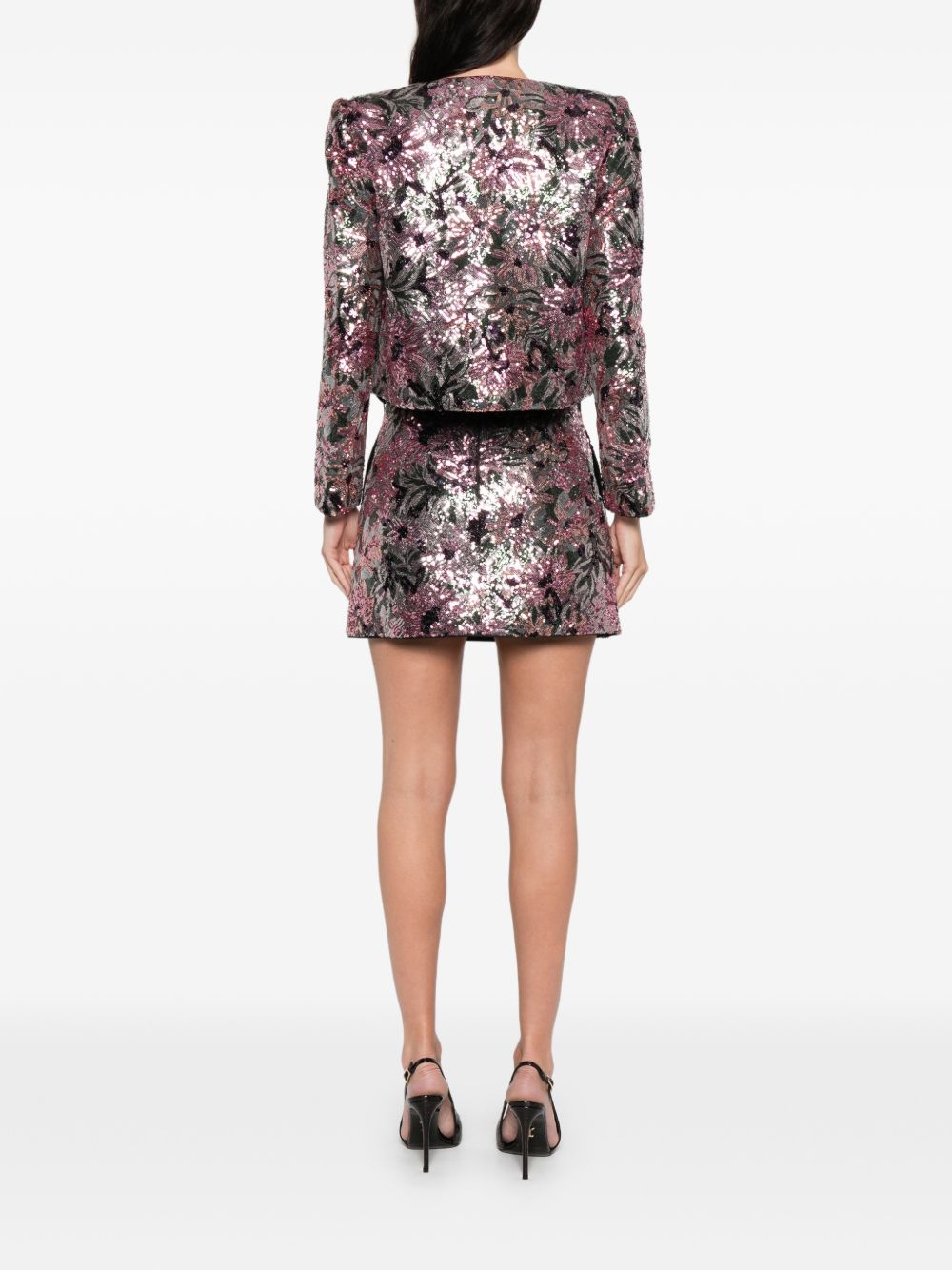 Floral Sequin Jacket 075JA MULTI SELF-PORTRAIT
