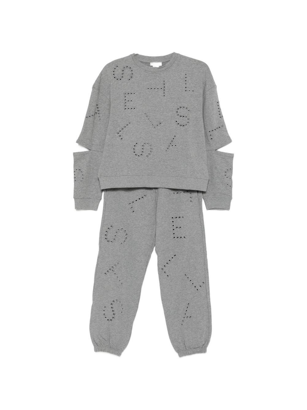 tracksuit with perforated logo TY3A60 Z3409808 STELLA McCARTNEY KIDS