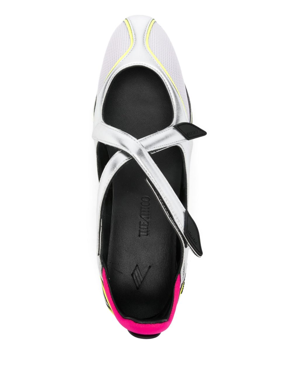 ''Floor 01'' ballerina flat 260WSH00871 MIX024AA465 THE ATTICO