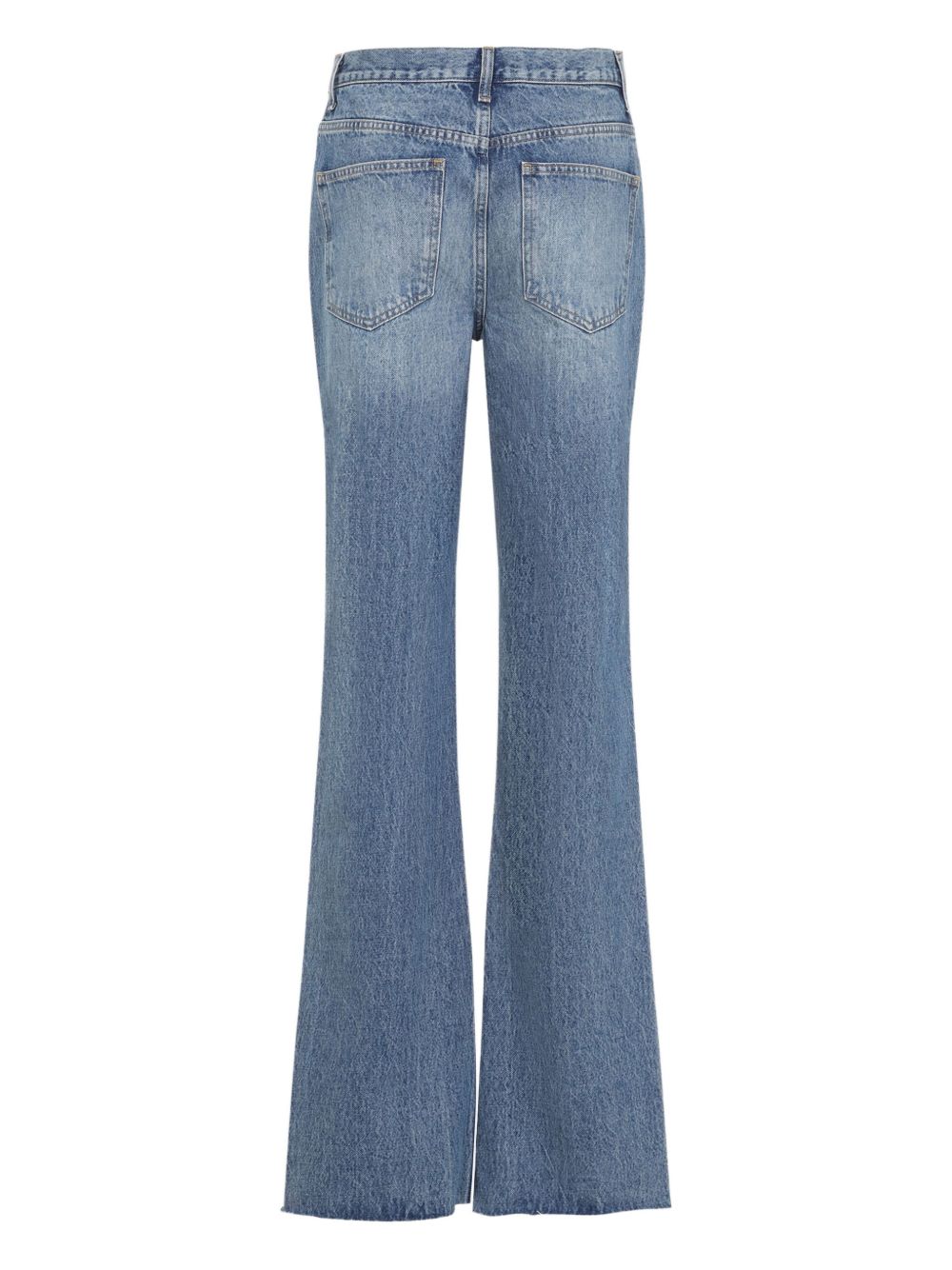 Flared cotton jeans PAFS21112306 MEDIUM WASH THE FRANKIE SHOP