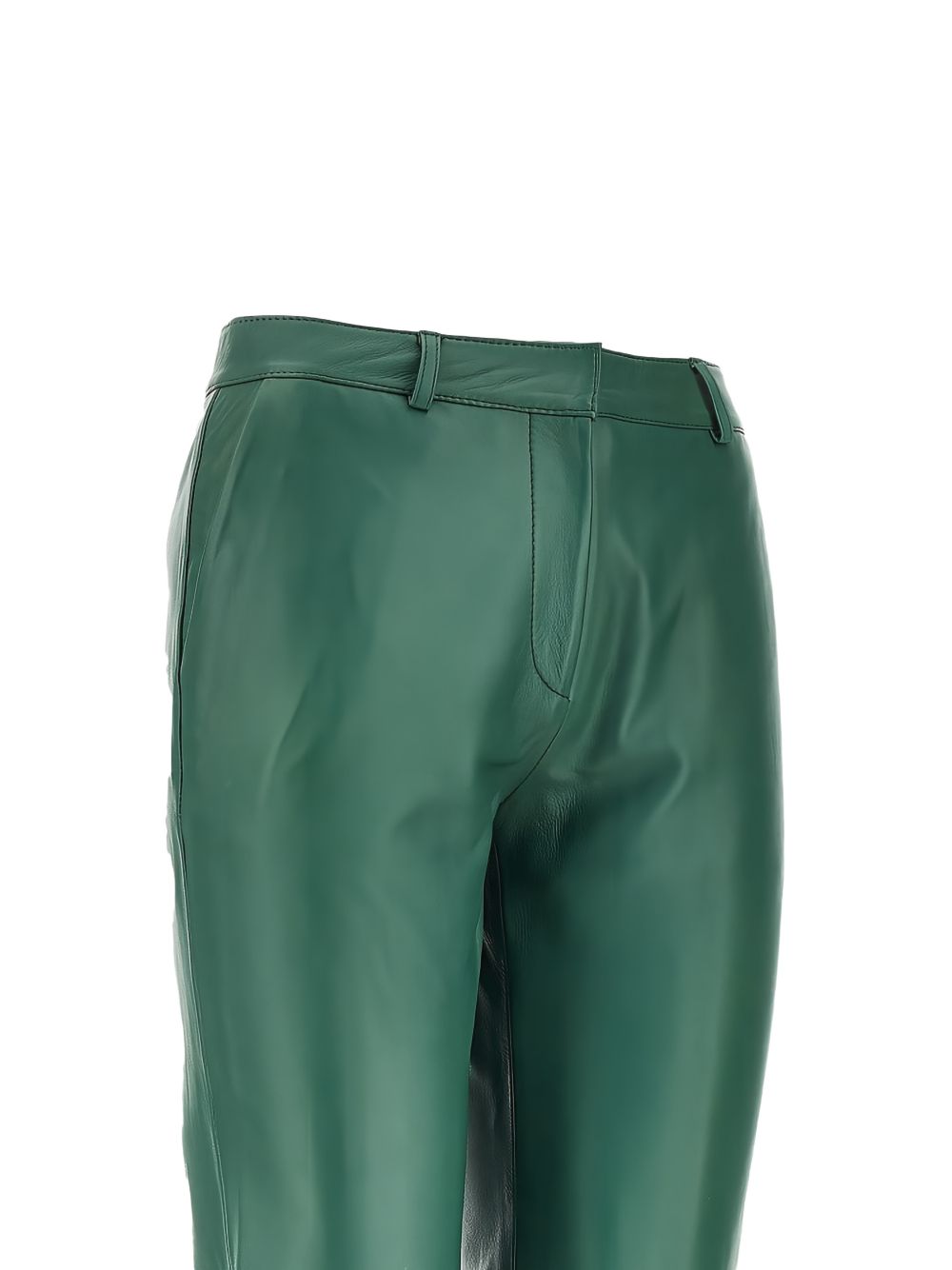 Lior leather capri pants PAFS21791400 EMERALD THE FRANKIE SHOP