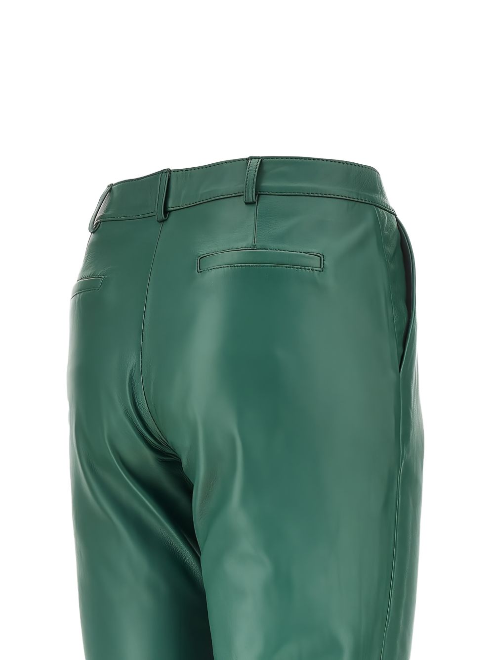 Lior leather capri pants PAFS21791400 EMERALD THE FRANKIE SHOP