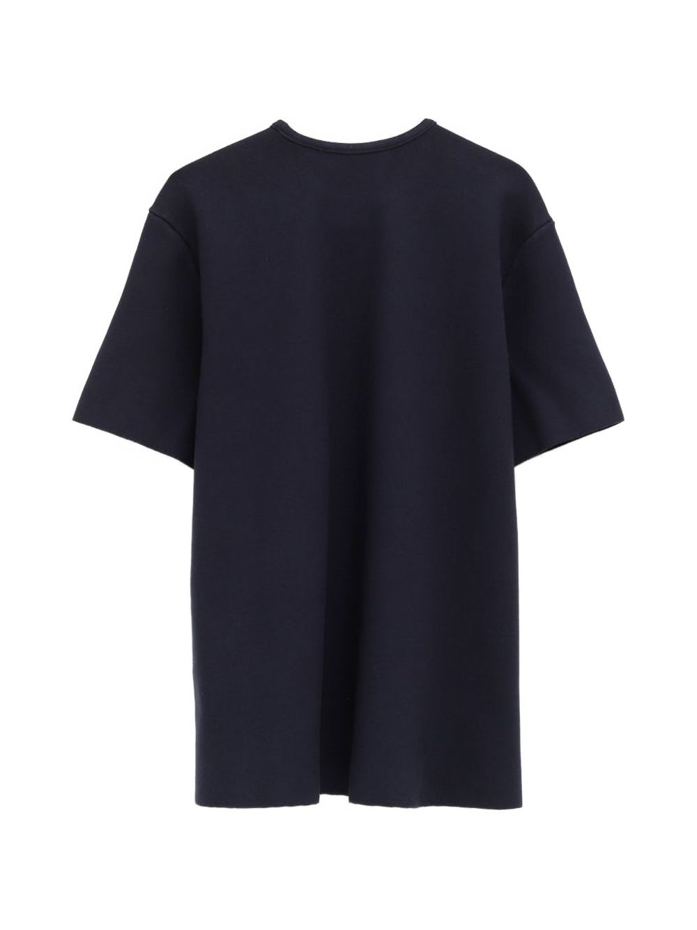 leni knit oversized t-shirt TOFS22099304 NAVY THE FRANKIE SHOP