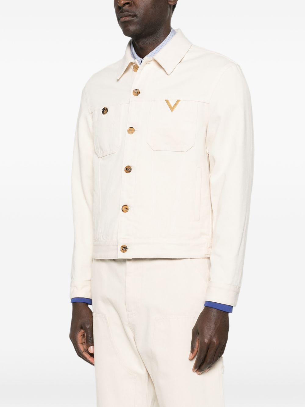 denim jacket 8V3DC14FB9W A03 VALENTINO GARAVANI