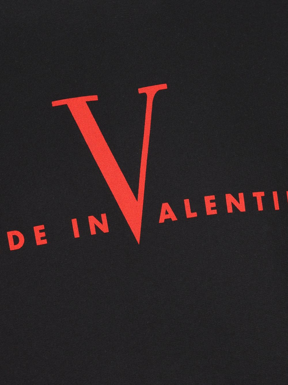 Sweatshirt With Made In Valentino Print 8V3MF28RBCU 0NR VALENTINO GARAVANI