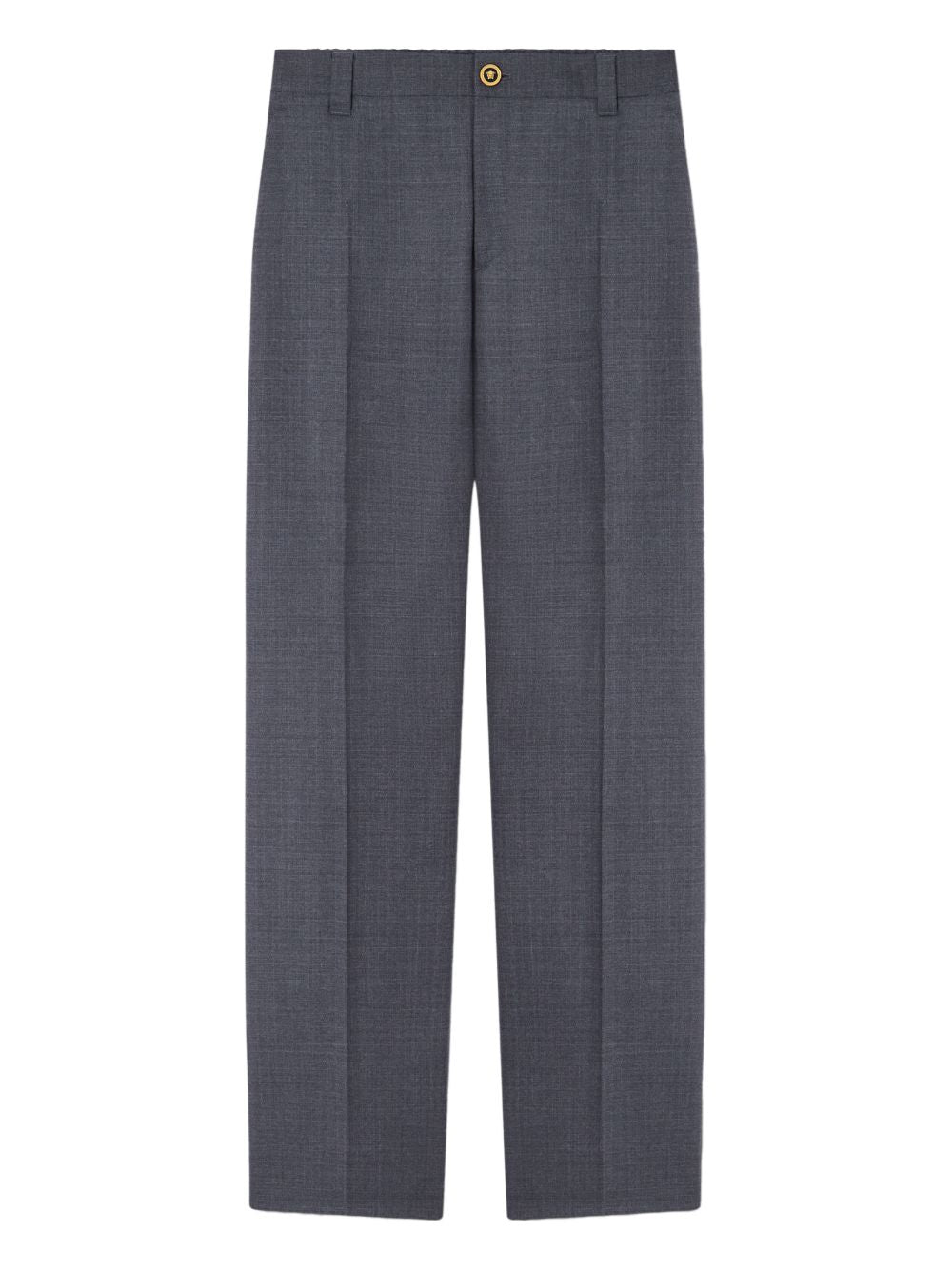Micro-Checked Wool Jogger Trousers 1018896 1A167261E880 VERSACE