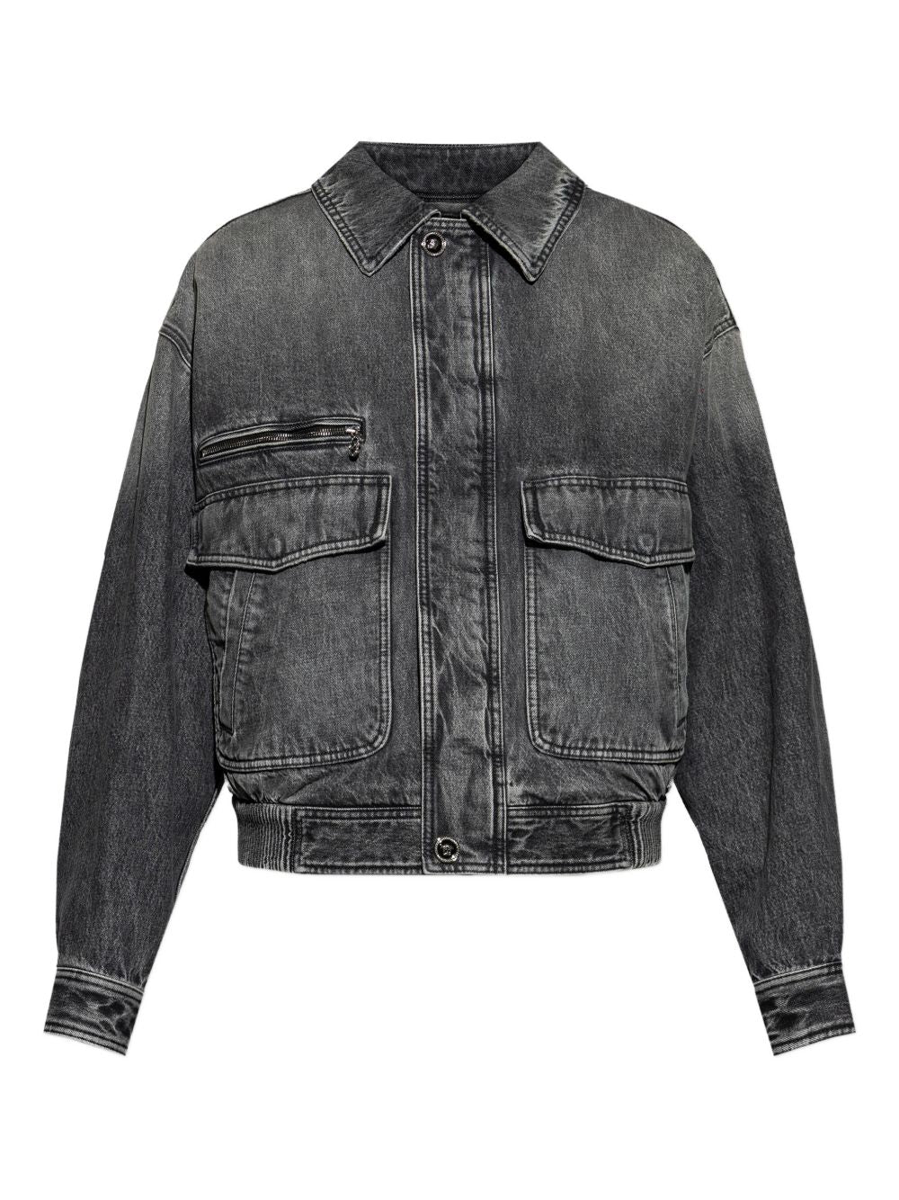 Denim blouson 1021754 1A160531D980 VERSACE