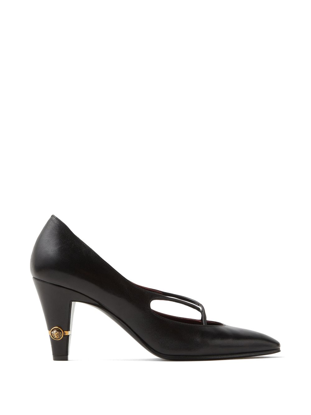 Giulietta Leather Pumps 1023280 1A172531B55J VERSACE