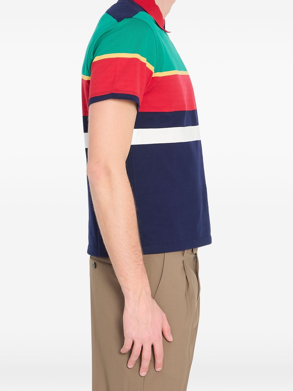 Striped Cotton-Jersey Tank Top 1024579 1A178906G870 VERSACE