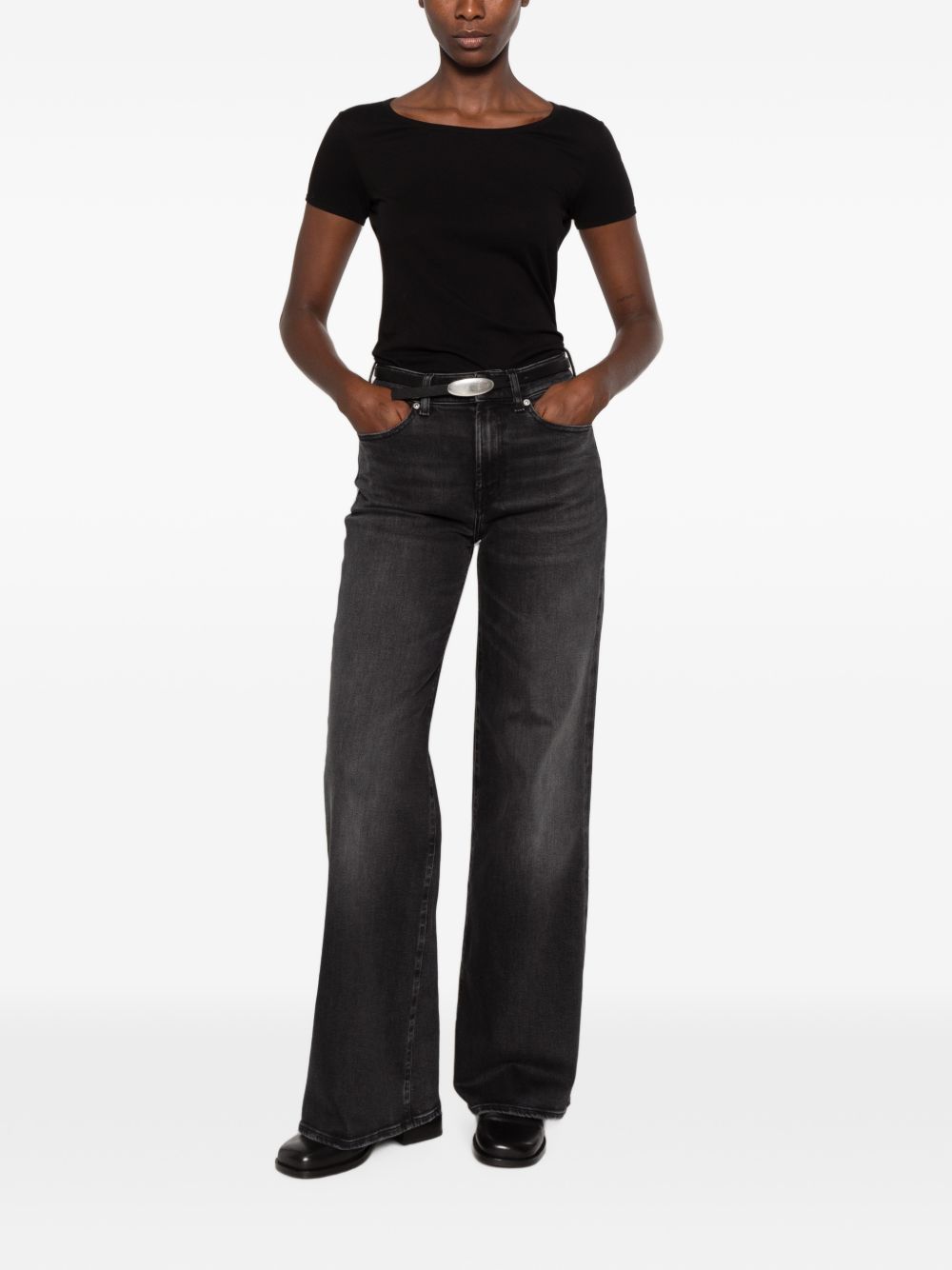 Faded Lotta wide-leg jeans 7UG20C32 U73NS 7 FOR ALL MANKIND