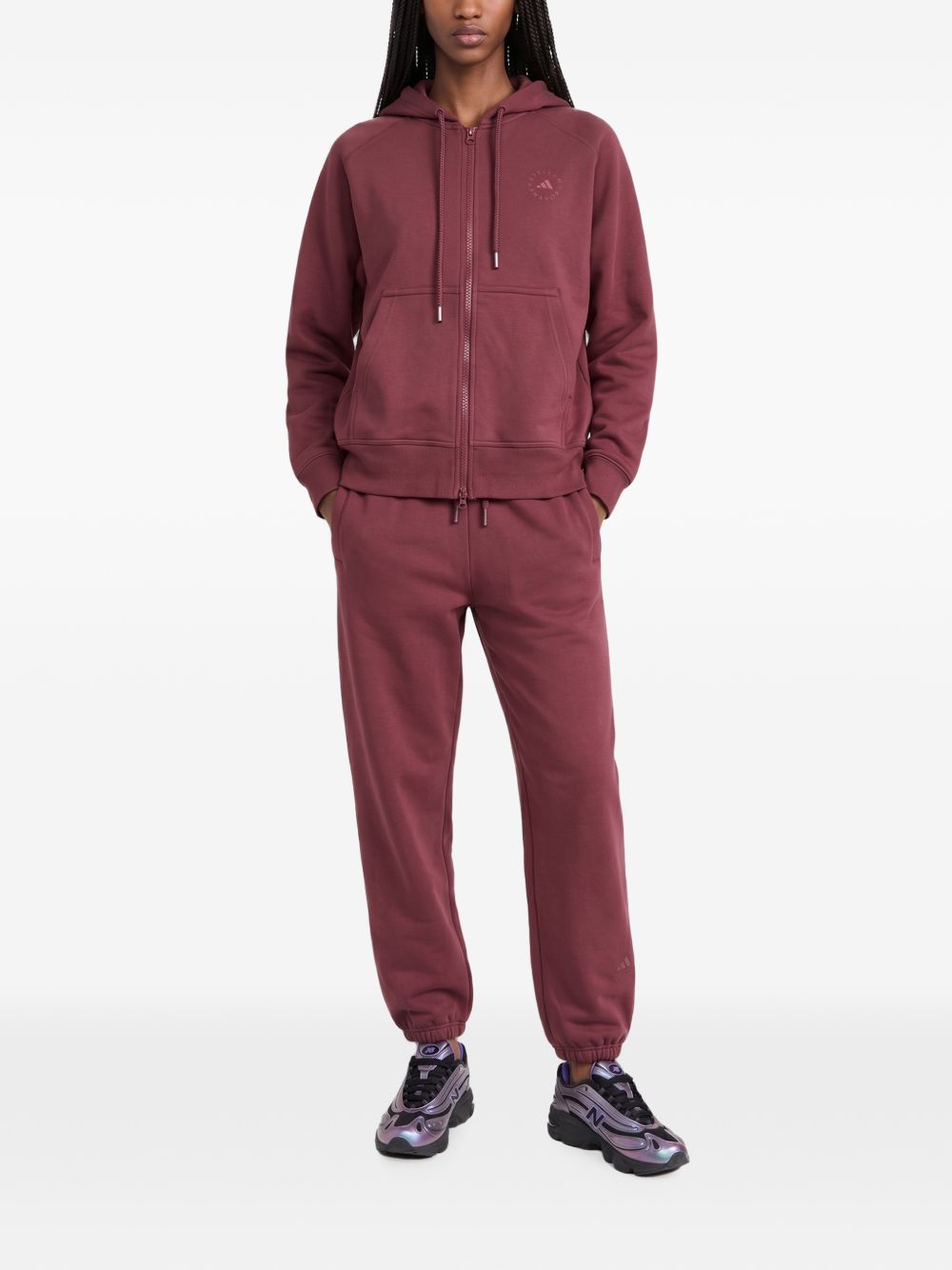 logo-print hoodie KR6225 QUICRI ADIDAS x Stella McCartney