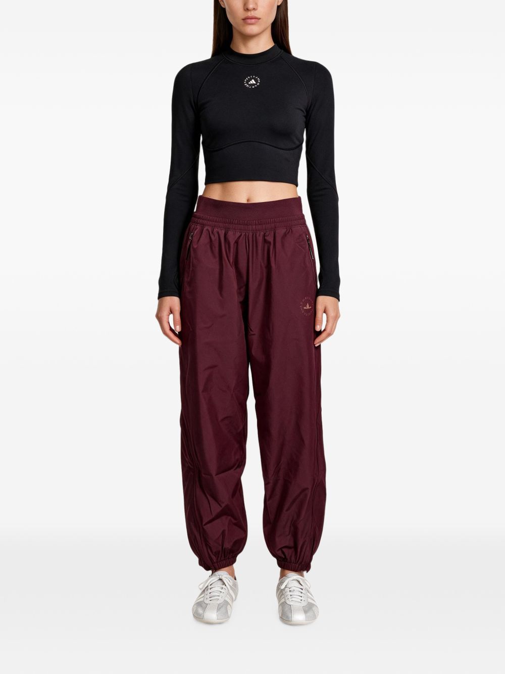Training pants KR6255 MAROON ADIDAS x Stella McCartney