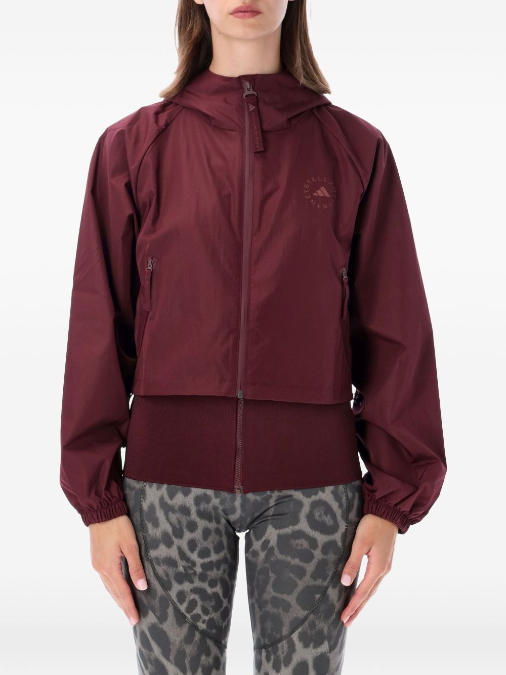 Training jacket KR6264 MAROON ADIDAS x Stella McCartney