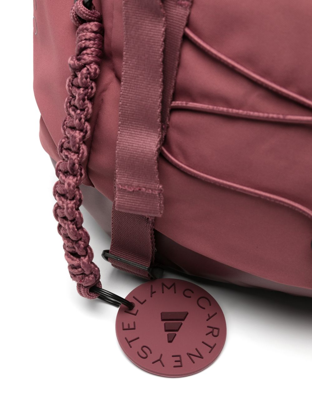 logo-print backpack KS3054 QUICRI/MAROON ADIDAS x Stella McCartney