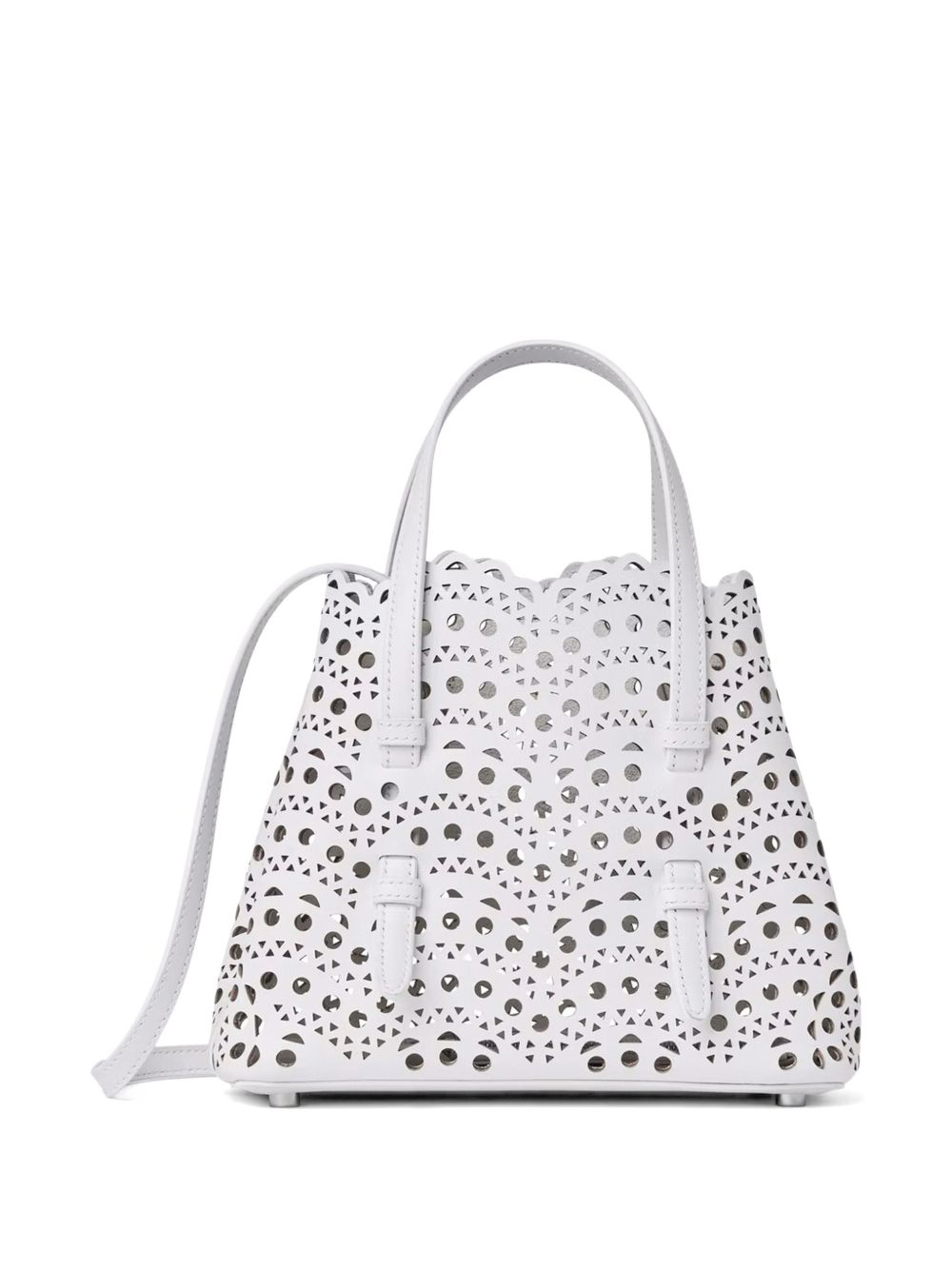 MINA 20 bag in perforated calfskin AA1S06720I251 020 ALAÏA