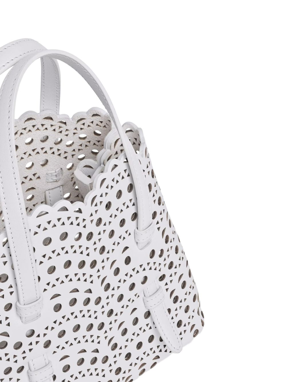 MINA 20 bag in perforated calfskin AA1S06720I251 020 ALAÏA