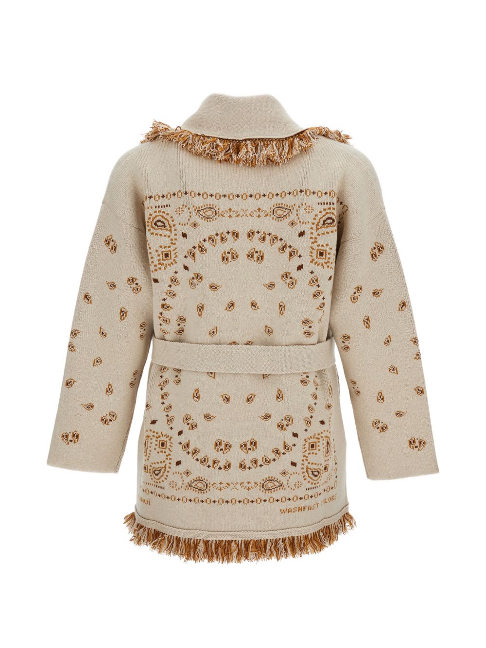 bandana-print cardigan LWHB064E26KNI002 0484 ALANUI