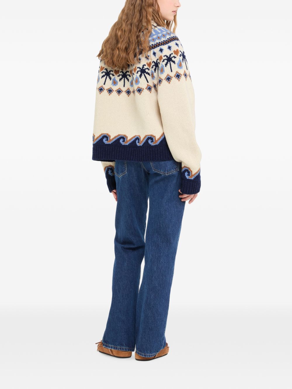 Sweet Winter Turtleneck LWHF001E26KNI001 0446 ALANUI