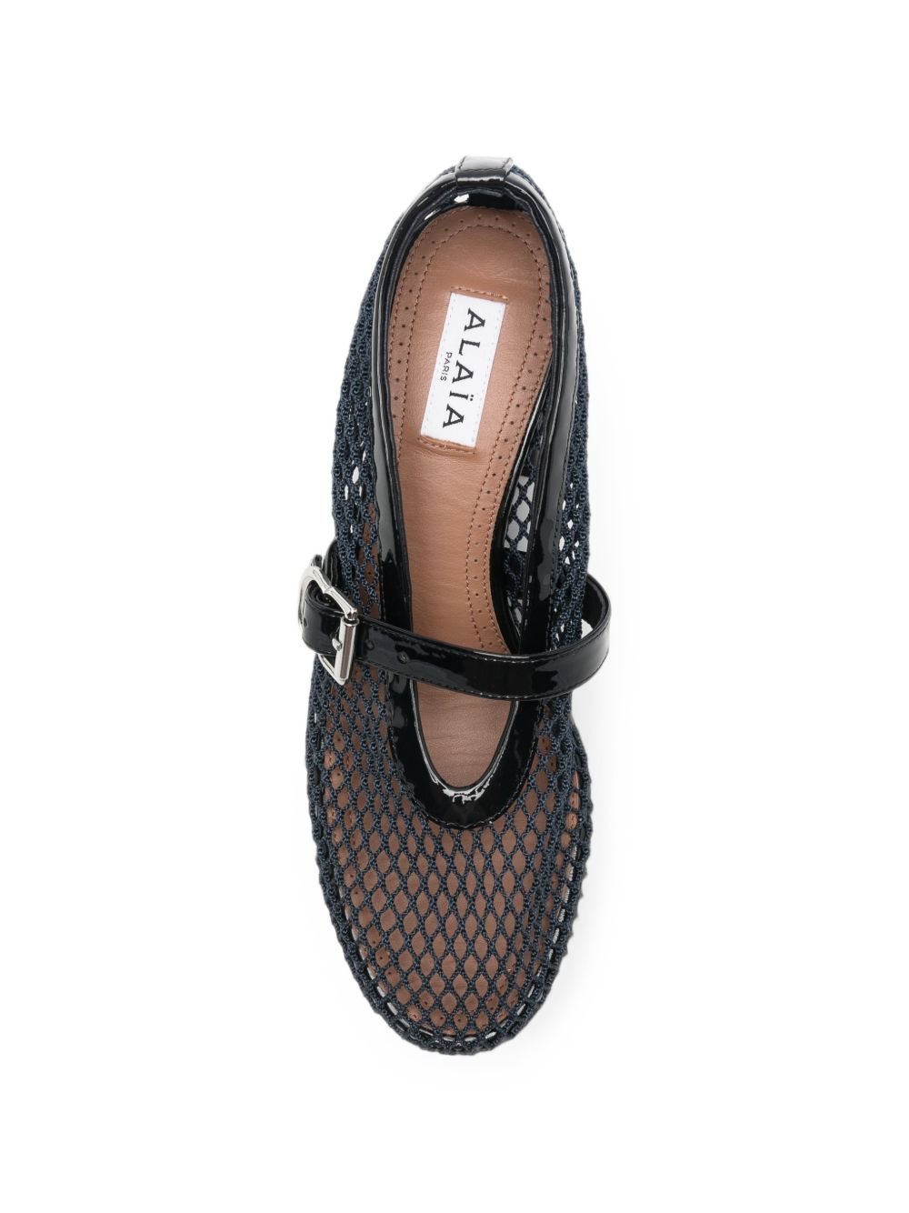 Mary Jane 55 in fishnet AA3A2001A028 U54 ALAÏA