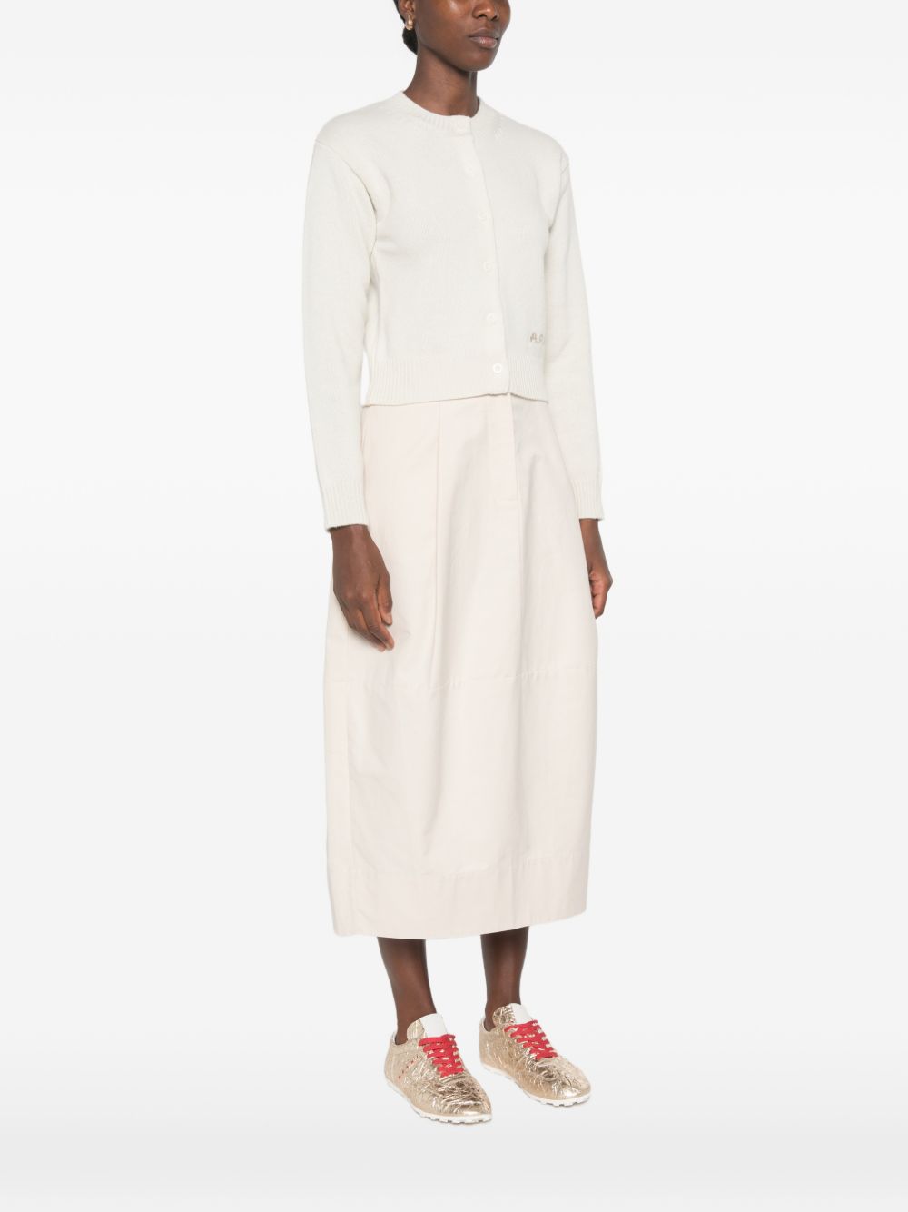 Lila Logo Cardigan WOASW F22352AAD A.P.C.