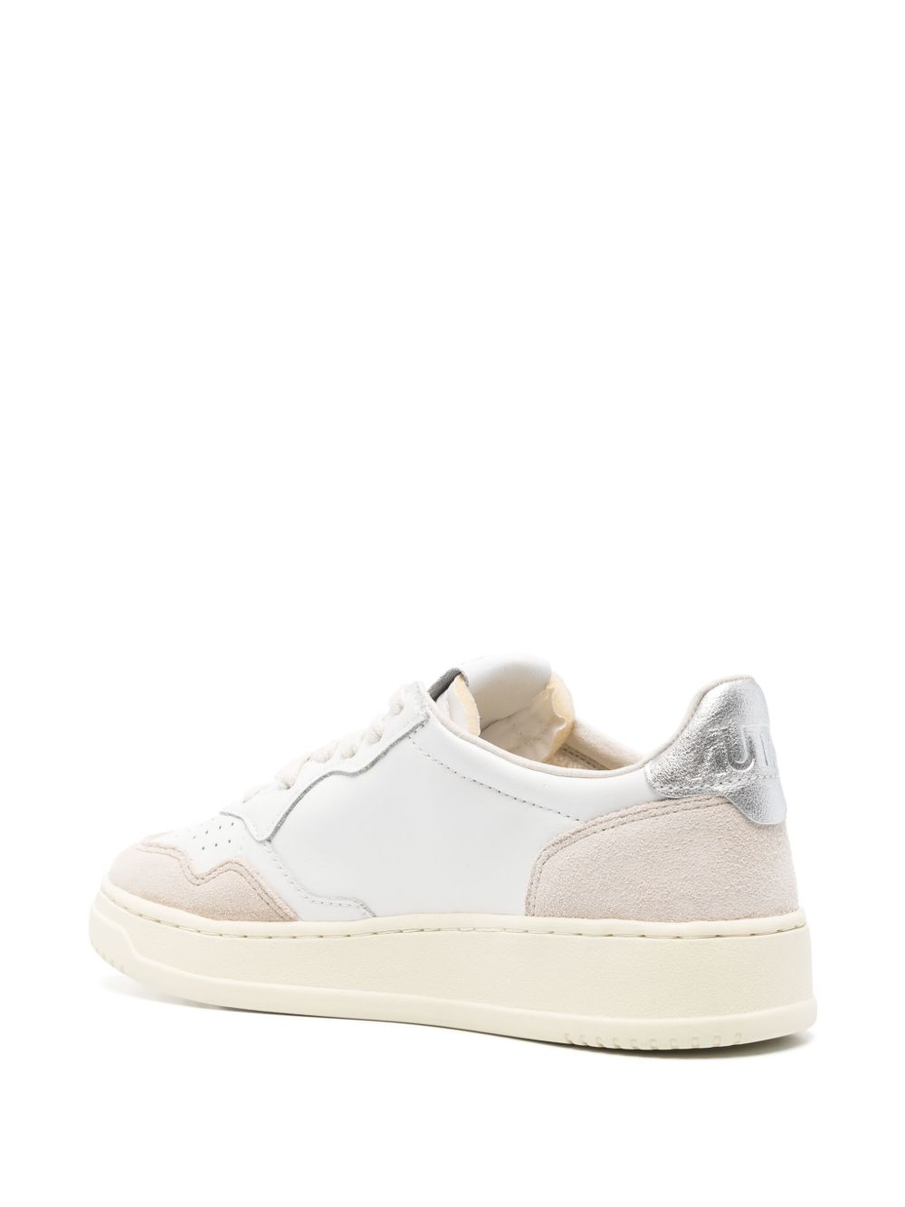 MEDALIST LOW SNEAKERS AULW LS74WHITE/SILVER AUTRY
