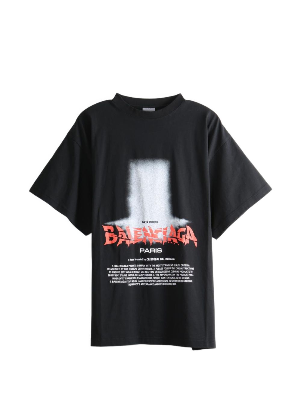 The Door Oversized T-shirt 850345 TUVO41000 BALENCIAGA