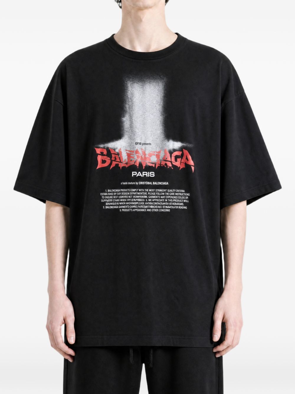 The Door Oversized T-shirt 850345 TUVO41000 BALENCIAGA
