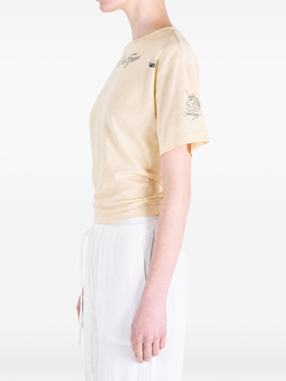 Classic Ink Short Sleeve Top A0016U TUVQ39002 BALENCIAGA