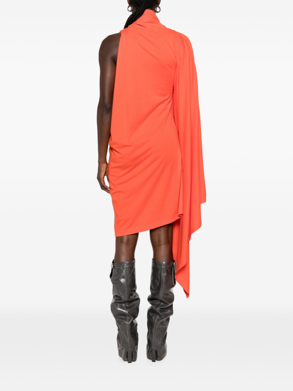 Draped Midi Dress A001IU TUVB23941 BALENCIAGA