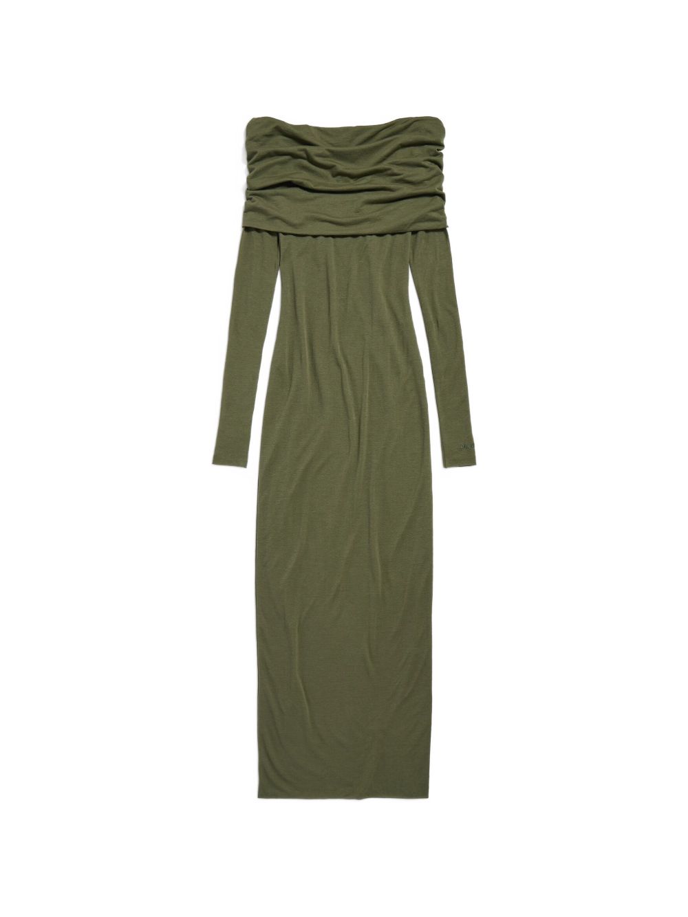 Long Sleeve Off-Shoulder Dress A001Z7 TUVC92804 BALENCIAGA