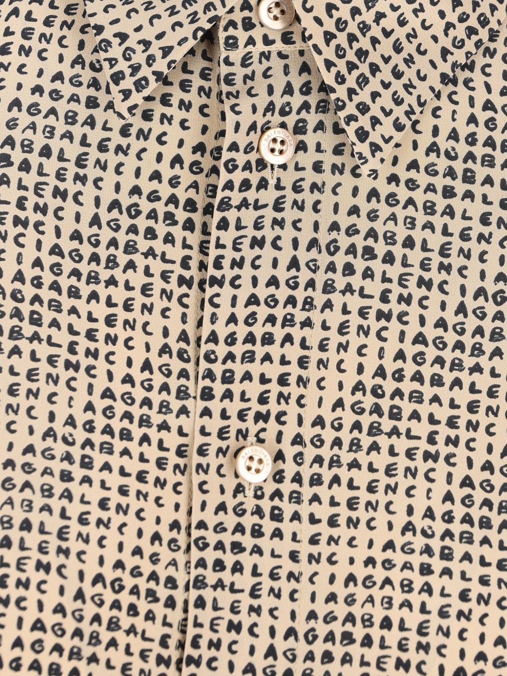 Monogram Shirt A002B2 TUL729364 BALENCIAGA