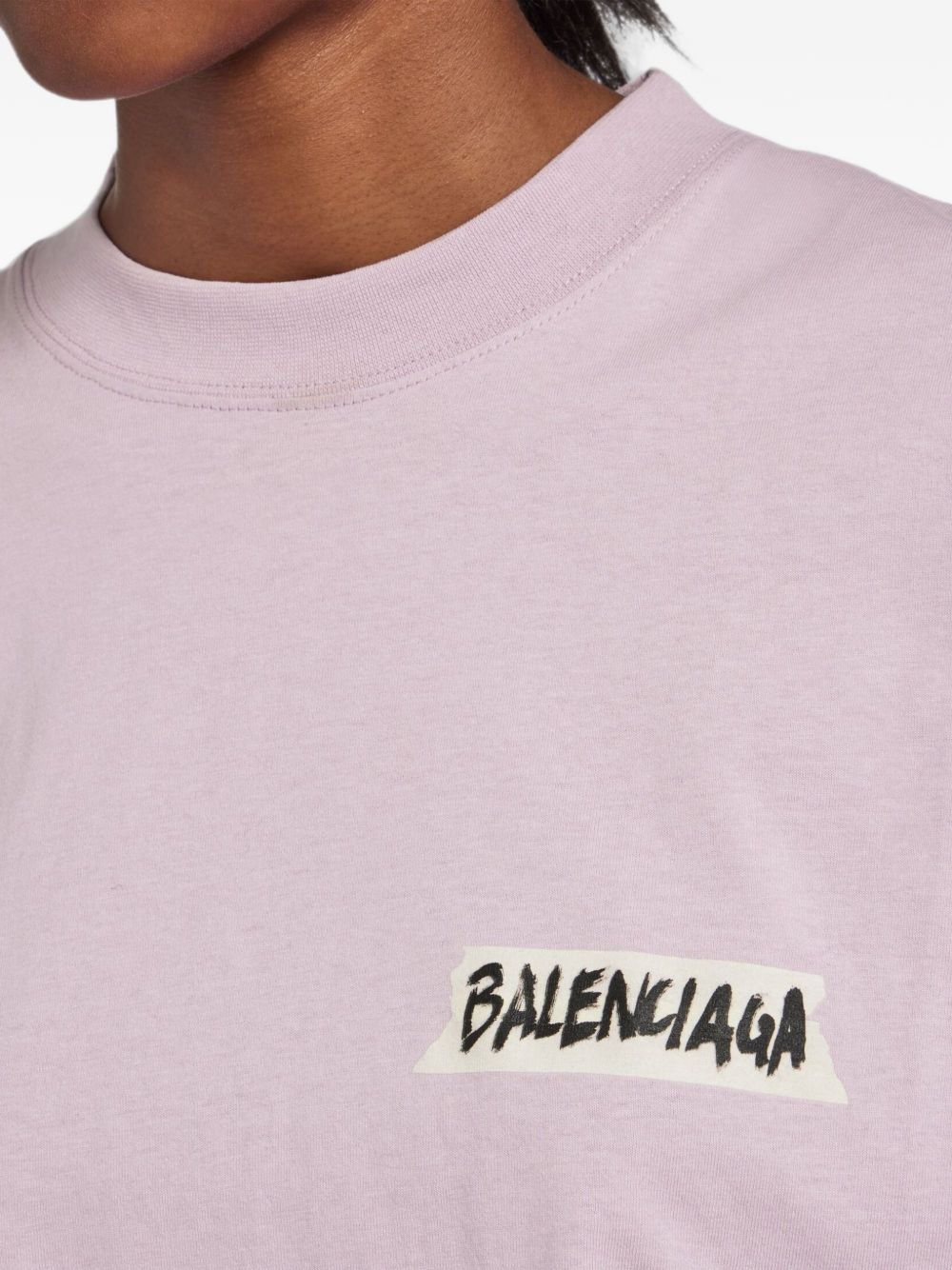 Masking Tape Medium Fit T-shirt A00497 TTVL65663 BALENCIAGA
