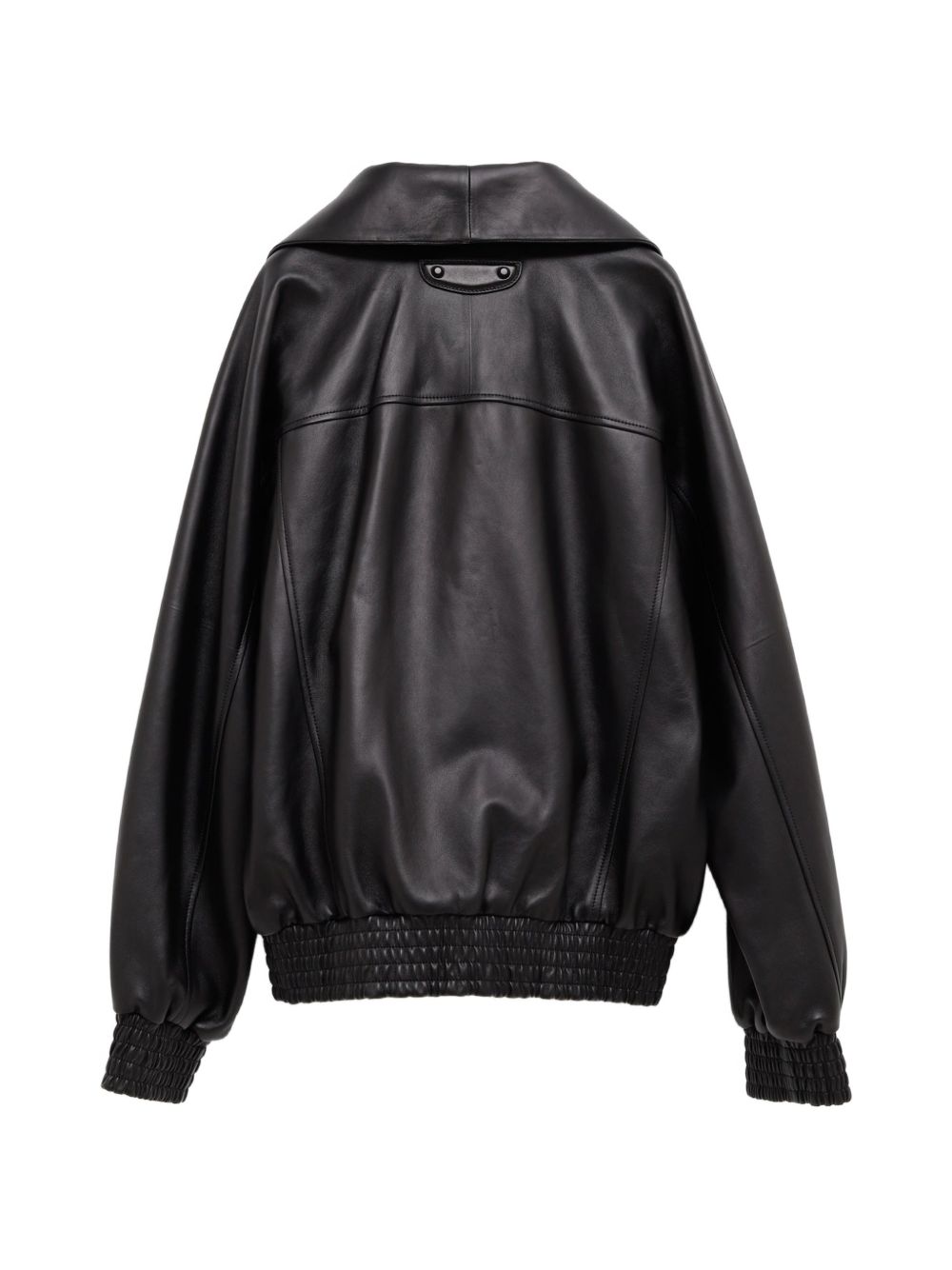 Logo-debossed leather jacket A009GE TVS051000 BALENCIAGA