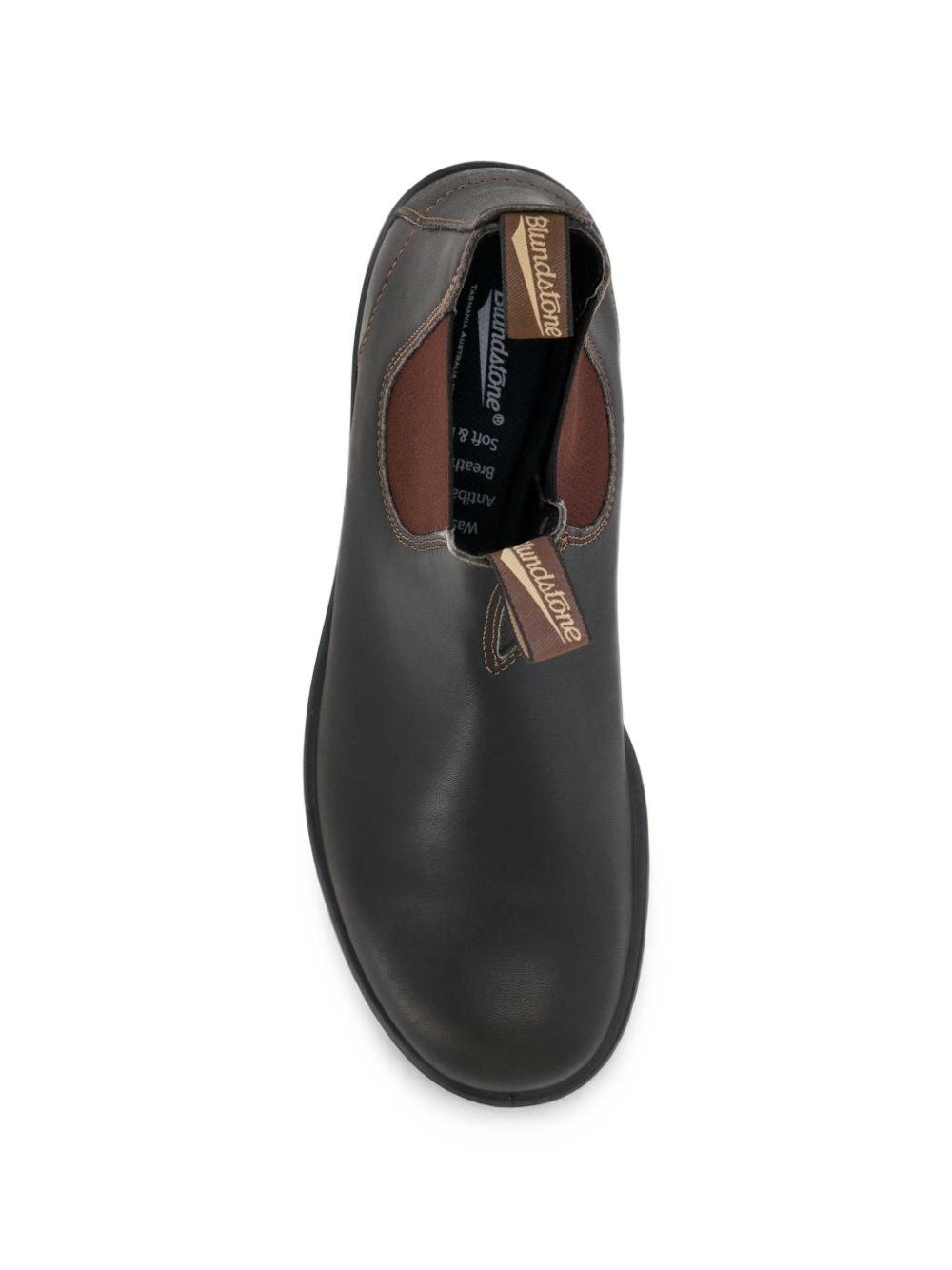 500 chelsea boots 500 BCSTOUTBROWN LEATHER BLUNDSTONE